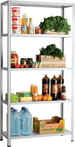 Стеллаж металлический Практик MS 160/70х30/4м Стеллаж металлический Практик MS 160/70х30/4м