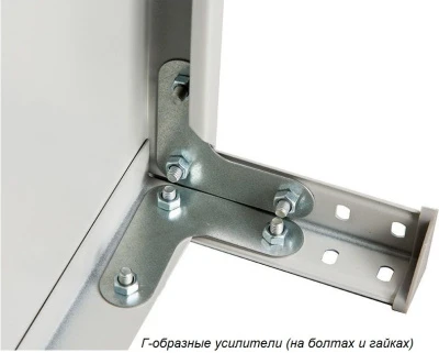 Медицинский стеллаж СТМ MS 185/100х40/4